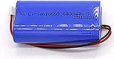 3.7V 4400 MAh 5200 MAh 6400 MAh 18650 リチウムイオン電池パック、Xh-2p 2.54 コネクタ付き 3.7V 6400 MAh,3.7V、6400mAh