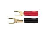 audio-technica TL14-M4Y100 ケーブルターミネータ（Y型圧着タイプ)（赤/黒各50個入）（14ゲージまでネジ径4mm）
