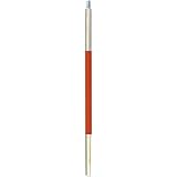 精密ピンポール(接続用) 20cm φ9mm(シルバー生地、赤色印刷) SPP-20 大平産業