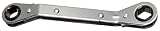 Martin RBO1618 Forged Alloy Steel 1/2" x 9/16" Opening 25 Degree Offset Ratcheting Box Wrench, 6 Poi