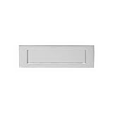 Carlisle真鍮 – m36hsc – Classical外部ドア家具プレーン文字プレート – Finish – サテンクローム( SC ) byカーライル真鍮