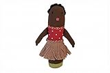 Maileg Afro Black Woman Rattle
