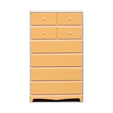 アルファタカバベビータンスシリーズパレット75cm幅6段オレンジ