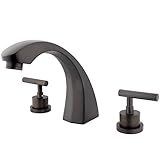 Kingston Brass KS4365CML Two Handle Roman Tub Filler