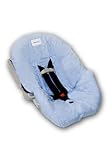 Nomie Baby Infant Car Seat Cover, Blue by Nomie Baby