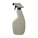 Lautechco 20枚 500ミリリットル白いプラスチック詰め替えスプレーボトルの水まきボトルトリガークリーニングボトル