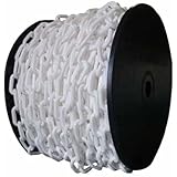 城西貿易株式会社 プラスチックチェーン 白 6mm×50m 10001922