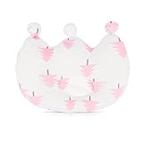 ベビーまくら 王冠まくら こんぺい 向き癖防止枕 絶壁頭 斜頭 変形 猫背 寝姿を矯 正 頭の形が良くなる 男女兼用 汗とり 快眠 低反発ピロー 綿100% 無添加 男女兼用 通気枕