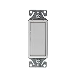 クーパー配線デバイス7501 W Decorator Single Poleスイッチ15 A 120 / 277 V、ホワイト( 10パック)
