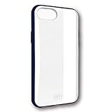 グルマンディーズ IIIIfit (Clear) iPhoneSE(第2世代)/8/7/6s/6 対応ケース ネイビー IFT-62NV