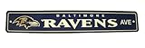 Baltimore Ravensストリートサインガレージホームオフィス – " Ravens Ave "