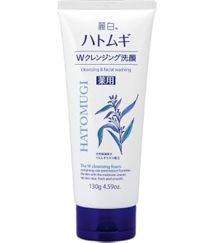 Amazon | 麗白 薬用ハトムギWクレンジングフォーム 130g | 麗白
