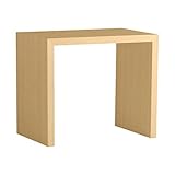 arne テーブル ソファテーブル デスク 机 おしゃれ コンソール 幅75cm 奥行45cm 高さ60cm 日本製 セミオーダー Zero-X 7545H ナチュラル