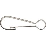 ニッサチェイン:ニッサチェイン ニッケル甲丸スナップ(42mm×10個入り) TKS-105 型式:TKS-105（1セット:10個入）