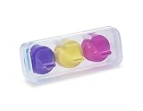 Parent Units 3 Piece Sippin' Spouts with Travel Case, Purple/Yellow/Pink by Parent Units