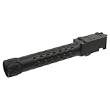 5KU ZEV タイプ ディンプルスレッドアウターバレル 14mm逆ネジ UMAREX(VFC) G19X/G45用 ブラック