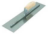 QLT By MARSHALLTOWN FT364 16-Inch by 4-Inch Finishing Trowel with Curved Wood Handle [並行輸入品]