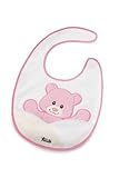 Trudi Cremino Bib, Pink Teddy, Newborn by Trudi [並行輸入品]