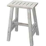 ベンチ(ソーレ スツール) 木製 高さ44cm (カントリー雑貨＆家具) LFS-491BW