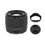 Viltrox AF 56mm F1.7 Eマウントカメラレンズ APS-C Eマウント用交換レンズ 小型 軽量 A6000 ZV-E10 A6400 FX30 A6300 A6500 A6600 A6100 A5100 A5000 A3500 A3000 NEX-7 NEX-6 NEX-5Nカメラに対応