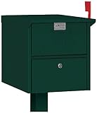 Salsbury Industries 4325GRN Roadside Mailbox, Green Salsbury Industries [並行輸入品]
