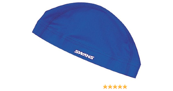 Amazon Swans スワンズ ツーウェイスイムキャップ ブルー Bl Sa8a Swans スワンズ スイムキャップ