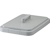 TRUSCO(トラスコ) PPペール角型48L用フタ TPPK-45F-GY