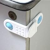 Cabinet Lock Door Drawer Child Safety Locks Baby Lock Kids Baby Safety Lock Style1 Set of 6 [並行輸入品]