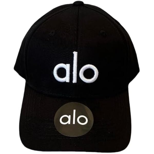 alo ブラック ベースボールキャップ Amazon | [CAISHUANGER] Alo スポーツキャップ, ロゴ刺繍入り