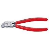 KNIPEX(クニペックス)7211-160 プラスチック用ニッパー 45゜(SB)[通販用梱包品]