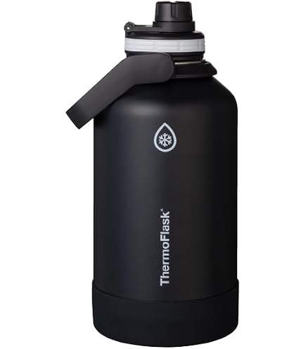 Amazon | (24 ounce, Black) - Thermoflask Bottle with Chug and