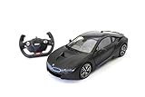 キョウショウエッグ 1/14スケール R/C BMW i8 Black (手動開閉ドア) TX018