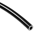 uxcell 空気PUホース プラスチックチューブ 8mm X 5mm 5M長さ ブラック ポリウレタンエアーホース