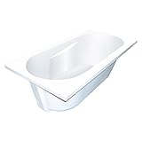 Transolid sbr6032 – 01 Brookfield自立/差し込み式/アンダーマウント浴槽、60 x 32 x 19インチ、ホワイト