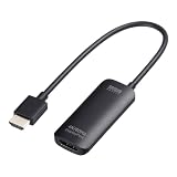 サンワサプライ HDMI-DisplayPort変換アダプタ（4K/60Hz） AD-HD31DP