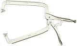 Wright Tool 9V18SP Locking C-Clamp Pliers with pads 4" (Vise Grip #4SP) [並行輸入品]