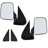 ダイハツ ハイゼット S200P S210P サイドミラー ドアミラー 左右セット 各種 左側 助手席側 87940-87536 等 右側 運転席側 87910-87540 等 目隠し蓋付き トラック カスタムパーツ 修理 交換 純正互換 社外品 (左右セット)