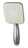 Ucore Square Hand Shower Nozzle Silver and White [並行輸入品]