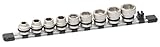トネ(TONE) インパクト用ショートソケットセット HNV409SS 差込角12.7mm(1/2") 内容9点