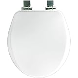 Bemis 9170 NISL 000 Slow Closeラウンド閉じたフロントトイレシート、ホワイト