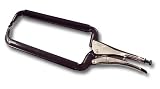 Grip-On 124-18 18-Inch Steel C-Clamp Locking Pliers, Nickel-Plated by Grip-On