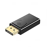 DisplayPort→HDMI変換プラグ dp→hdmi DisplayPortオス HDMIメス 変換アダプター (HDMI1.3)