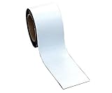 お好みのサイズにカットして使えるゴムマグネット。　光　(HIKARI)　ゴムマグネット　0.8×100mm　10m巻　ホワイト GM08-1004W [簡易パッケージ品]