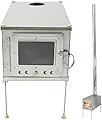 Soomloom超軽量薪ストーブWintour ULウード暖炉 折りたたみ式煙突 テント調理 ステンレス鋼 バーベキューBBQ 焚き火 アウトドア･キャンプヒーター・ウォーマー多用途