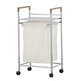 収納 ワゴン キャスター ♪ラミネ ランドリー LFS-081 ＜W40×D31.5×H74＞♪ 【AZUMAYA】キッチン ランドリー インテリア雑貨 ファミリー 一人暮らし シンプル