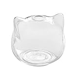 Baoblaze 可愛い　猫の形　花瓶　水耕植物　贈り物 　容器　装飾　ガラス製　飾り物