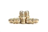 ノーブランド品 フレアユニオン 　両口異径　フィットチューブ外径1/2" OD x 3/8" OD 　２００個入り