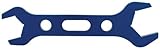 Allstar Performance ALL11134 Blue -12/-16 Fitting Double-Ended Aluminum Wrench [並行輸入品]