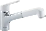 LIXIL(リクシル) INAX キッチン用 台付  吐水口引出式  ハンドシャワー付シングルレバー混合水栓 ノルマーレ(エコハンドル) 呼び径13mm 吐水口長さ250mm SF-HE451SYX