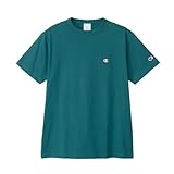 Tシャツ 半袖 綿100% 定番 COTTON USA ワンポイントロゴ刺繍 ショートスリーブTシャツ ベーシック C3-P300Z-605-M